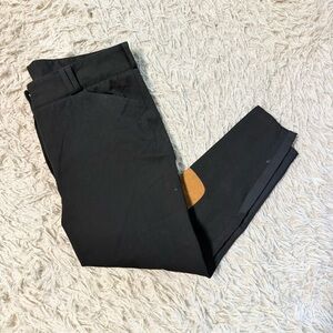 Women’s Size 34 Black Dover Knee Patch Horseback Riding Breeches. Good Condition